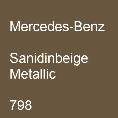 Mercedes-Benz, Sanidinbeige Metallic, 798.